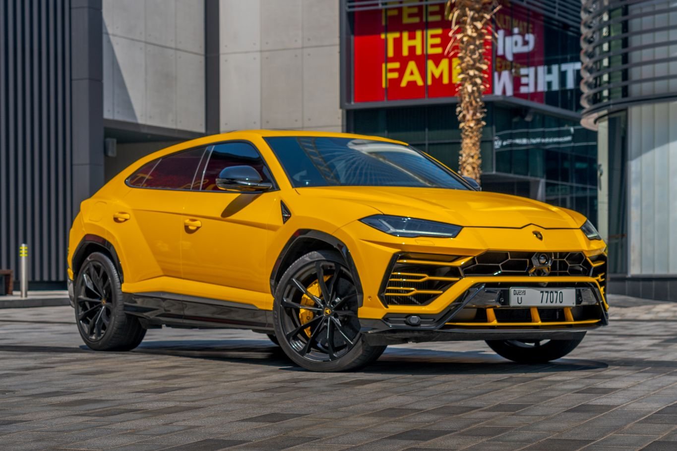Rent Lamborghini Urus 2022 Yellow in Dubai | Best Price 2023